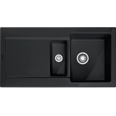 Franke Maris MRK 651-100, Fraceram ceramic sink, color Onyx, 124.0335.704