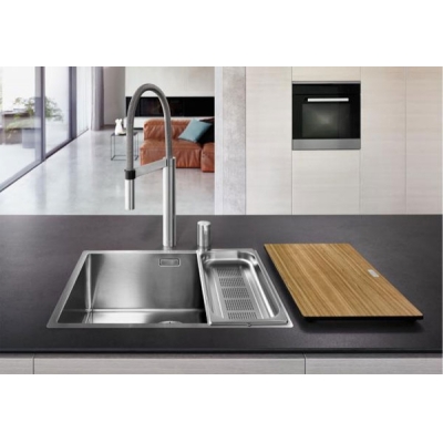 Blanco Claron XL 60-IF DampfgarPlus, Steelart, InFino drain, 521595