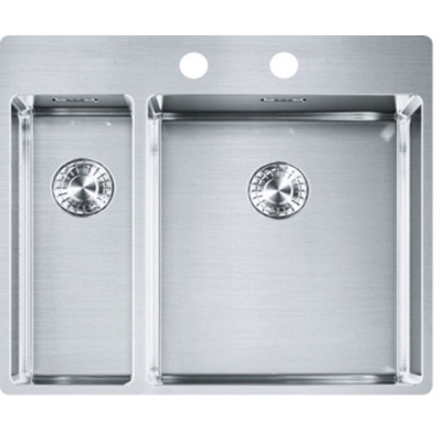 Franke Box BXX 260-36-16 TL built-in sink - SlimTop, round knob, 127.0361.234, 11114