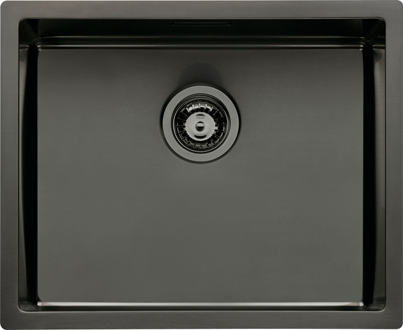 Naber-CONTURA® Lusso 2 built-in sink, graphite color, 1015031