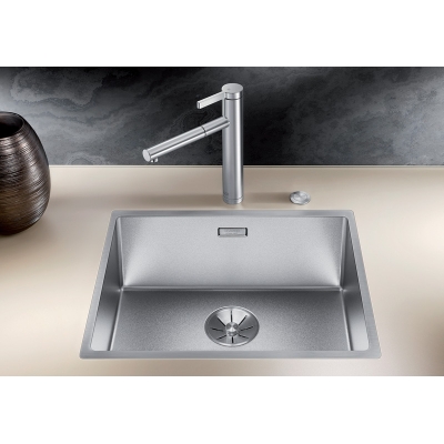 Blanco Claron 500-IF Durinox, Steelart, InFino drain, 523390