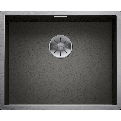 Blanco Zerox 500-IF, roostevaba teras Dark Steel, Steelart, InFino äravool, 526245