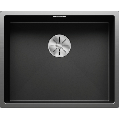 Blanco Claron 500-IF, Dark Steel, InFino drain, 527836