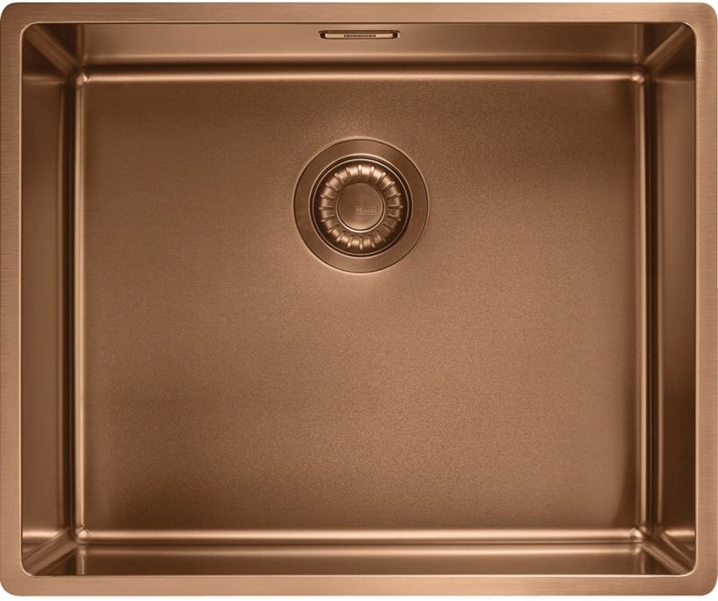 Franke Mythos Masterpiece BXM 210/110-50 built-in sink - SlimTop, manual operation, copper, 127.0674.363