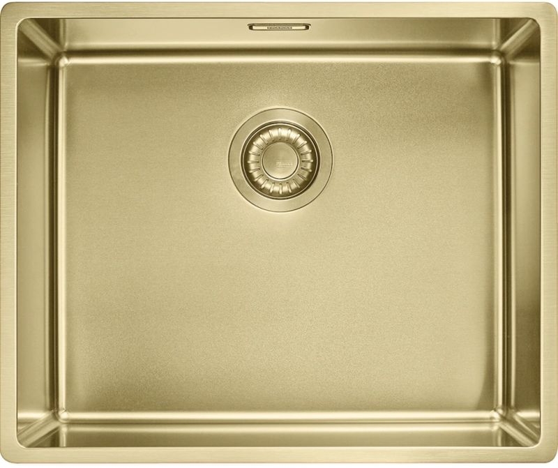 Franke Mythos Masterpiece BXM 210/110-50 built-in sink - SlimTop, manual operation, gold, 127.0674.362