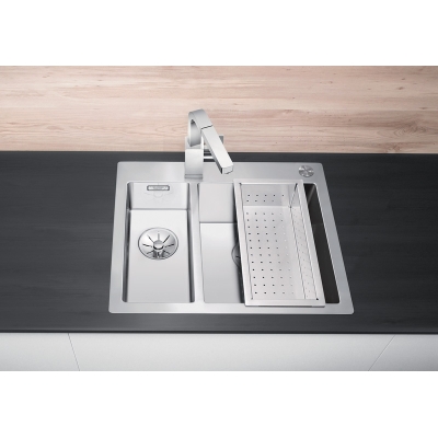 Blanco Claron 340/180-IF/A, Steelart, InFino drain, 521647