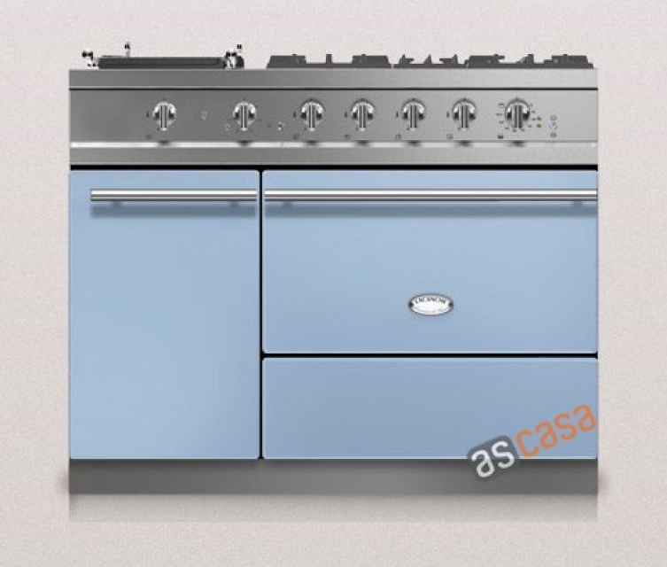 Lacanche Chassagne Modern, cooking station, 110.5 cm, color Delft blue, with 5 year guarantee!