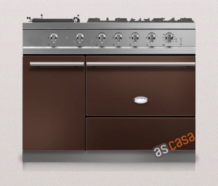 Lacanche Chassagne Modern, cooking station, 110.5 cm, color chocolate, with 5 year guarantee!