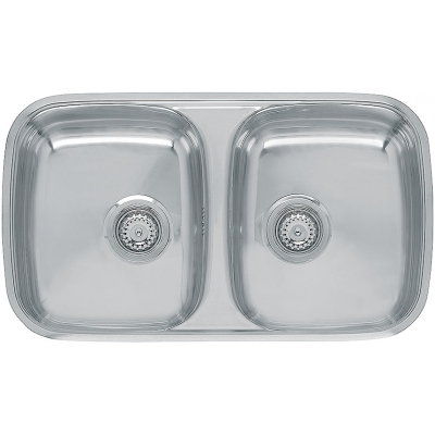 Reginox Princess 80, saab paigaldada ülemise valamu, loputusvalamu ja allpaigaldatava valamuna