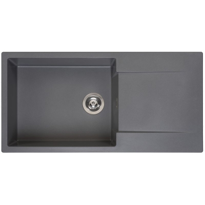 Reginox Amsterdam 540, Regi-Granit sisseehitatud valamu, värvus hall hõbedane, R30813