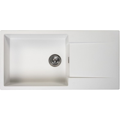 Reginox Amsterdam 540, Regi-Granit sisseehitatud valamu, värvus puhas valge, R30790