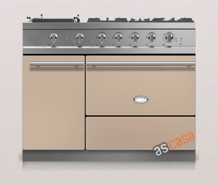 Lacanche Chassagne Modern, cooking station, 110.5 cm, color almond cream, with 5 year guarantee!