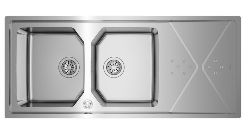 Teka Brooklyn 80 M-XP 2B 1D, stainless steel built-in sink 80 cm, 115160010