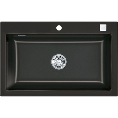 Systemceram KeraDomo MERA 80, värv Nero (läikiv), garantii 5 aastat