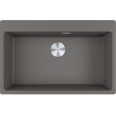 Franke Maris MRG 610-73 A Fragranit+ sisseehitatud kraanikauss, nuppklapp, kivihall, 114.0708.224