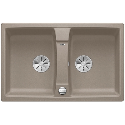 Blanco Lexa 8 Silgranit PuraDur 2, värv tartufo, InFino äravool, 524957