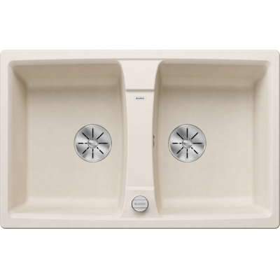 Blanco Lexa 8 Silgranit PuraDur 2, värvus pehme valge, InFino äravool, 527096