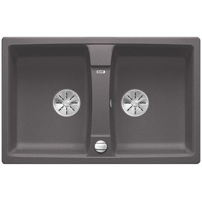 Blanco Lexa 8 Silgranit PuraDur 2, värvus kivihall, InFino äravool, 524951