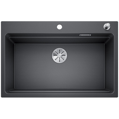 Blanco Etagon 8 põrandavalamu, Silgranit PuraDur 2, värv antratsiit, InFino äravool, 525177