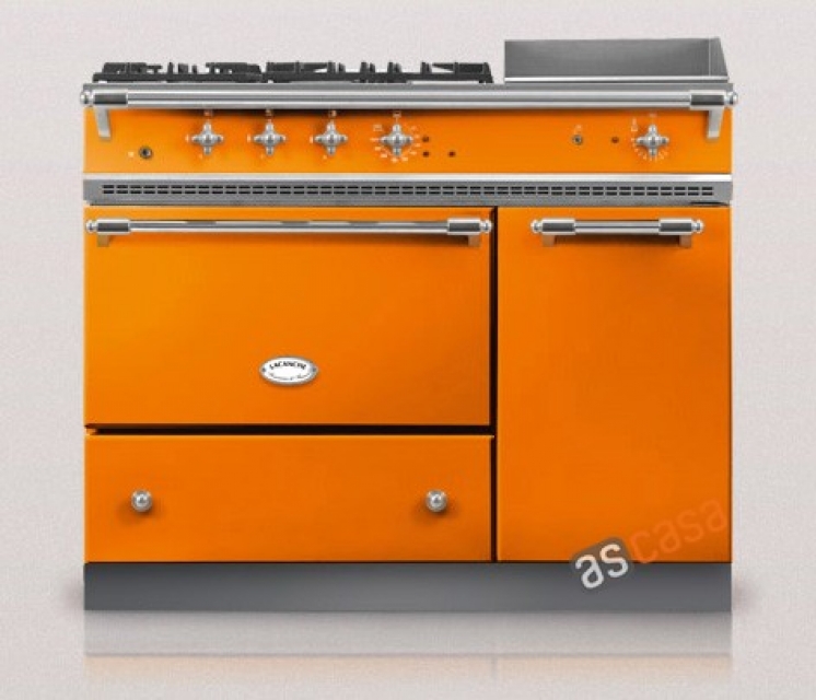 Lacanche Chambertin Classic, cooking station, 110.5 cm, color tangerine, with 5 year guarantee!