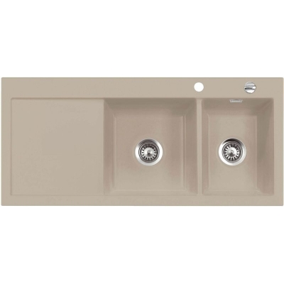 Systemceram KeraDomo MERA DOUBLE, color Fango (matt), with 5 year guarantee