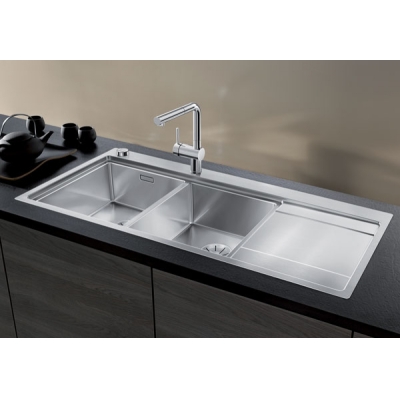 Blanco Divon II 8 S-IF, kraanikauss vasakul, InFino äravool, 521664
