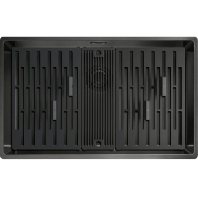 Franke Mythos Masterpiece Premium BXM 210/110-68 sisseehitatud valamu – SlimTop, ümmargune nupp, antratsiit, 127.0676.885