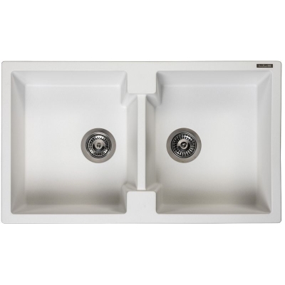 Reginox Amsterdam 20, sisseehitatud valamu Regi-Granit, värvus puhas valge, R30998