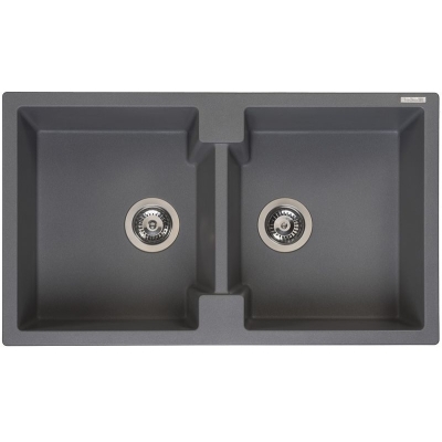 Reginox Amsterdam 20, Regi-Granit sisseehitatud valamu, värvus hall hõbedane, R31018