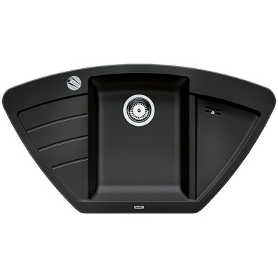 Blanco Zia 9 E Silgranit PuraDur 2, värv antratsiit, 514756