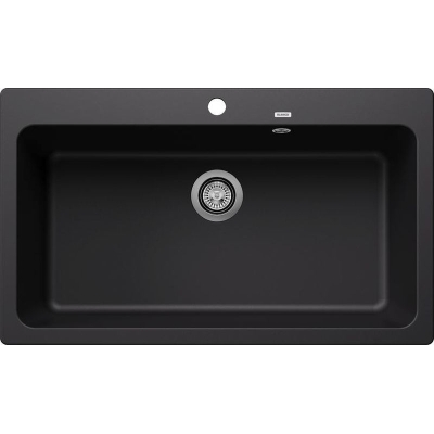 Blanco Naya XL 9 Silgranit PuraDur 2, värv must, 525947