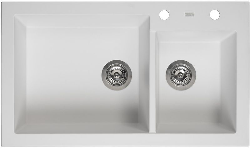 Reginox Amsterdam 25, Regi-Granit built-in sink, color pure white, R31070