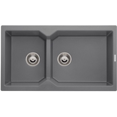 Reginox Breda 20, Regi-Granit sisseehitatud valamu, värvus hall hõbedane, R33715