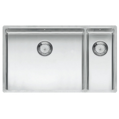 Reginox New York 50x40+18x40, põhivalamu vasakul, roostevabast terasest valamu, R27837