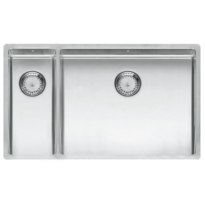 Reginox New York 18x40+50x40, põhikauss paremal, roostevabast terasest valamu, R27790