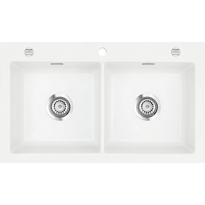 Systemceram KeraDomo MERA TWIN in Polar (matt), 5-aastase garantiiga