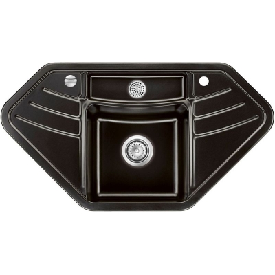 Systemceram KeraDomo VEGA ECK, värv Nero (läikiv), garantii 5 aastat