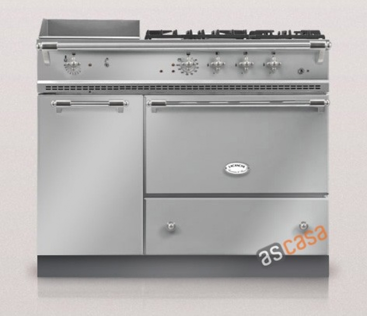 Lacanche Chassagne Classic, cooking station, 110.5 cm, color stainless steel, with 5 year guarantee!