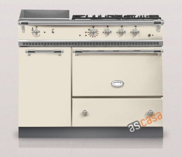 Lacanche Chassagne Classic, cooking station, 110.5 cm, color ivory, with 5 year guarantee!