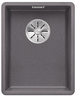 Blanco Subline 320-F Silgranit PuraDur 2, flush, color rock gray, InFino drain, 523417