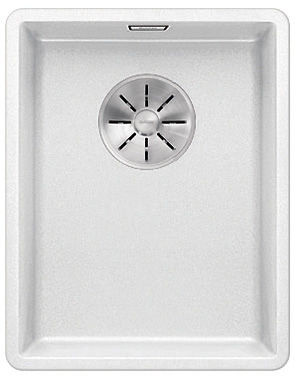 Blanco Subline 320-F Silgranit PuraDur 2, flush, color white, InFino drain, 523419