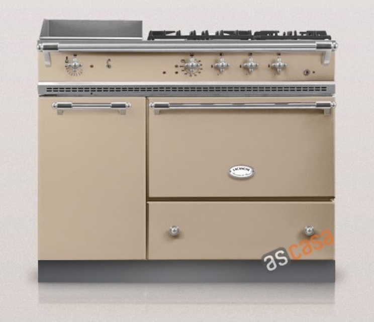 Lacanche Chassagne Classic, cooking station, 110.5 cm, color almond cream, with 5 year guarantee!