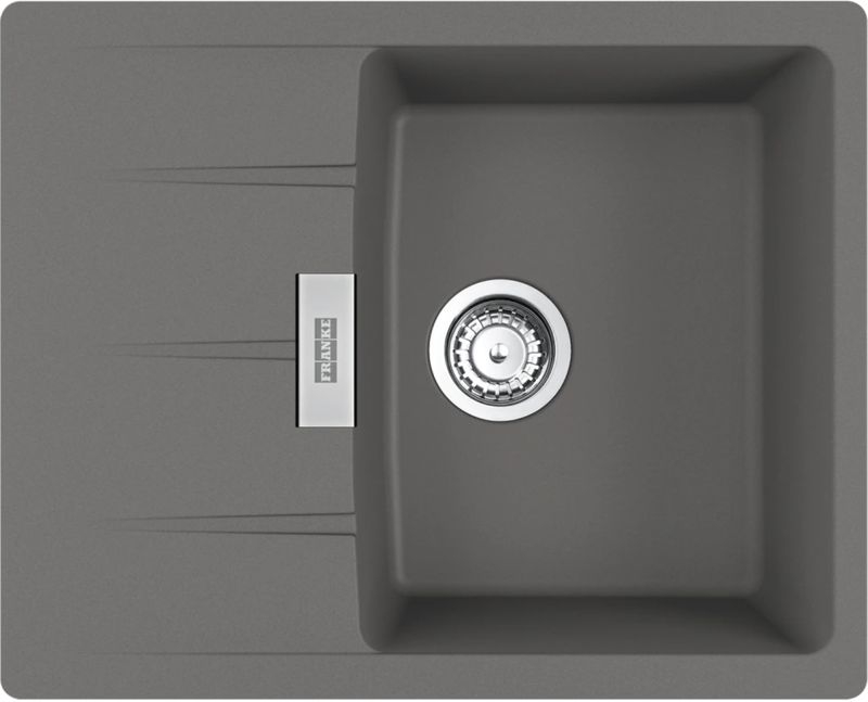 Franke Centro CNG 611-62 Fragranit DuraKleen Plus, color stone gray, 114.0681.427