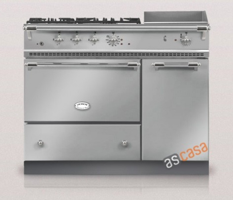 Lacanche Chambertin Classic, cooking station, 110.5 cm, color stainless steel, with 5 year guarantee!