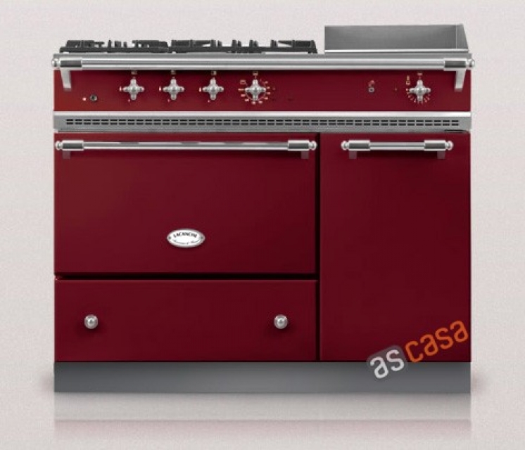 Lacanche Chambertin Classic, cooking station, 110.5 cm, color burgundy, with 5 year guarantee!