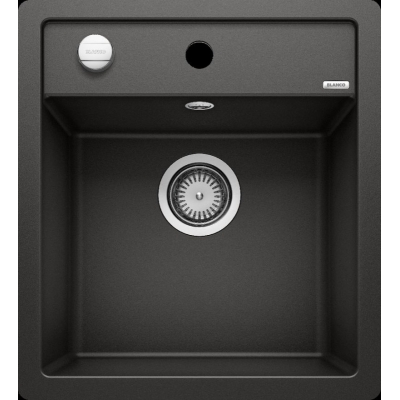 Blanco Dalago 45-F Silgranit PuraDur 2, color black, 525870
