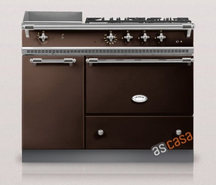 Lacanche Chassagne Classic, cooking station, 110.5 cm, color chocolate, with 5 year guarantee!