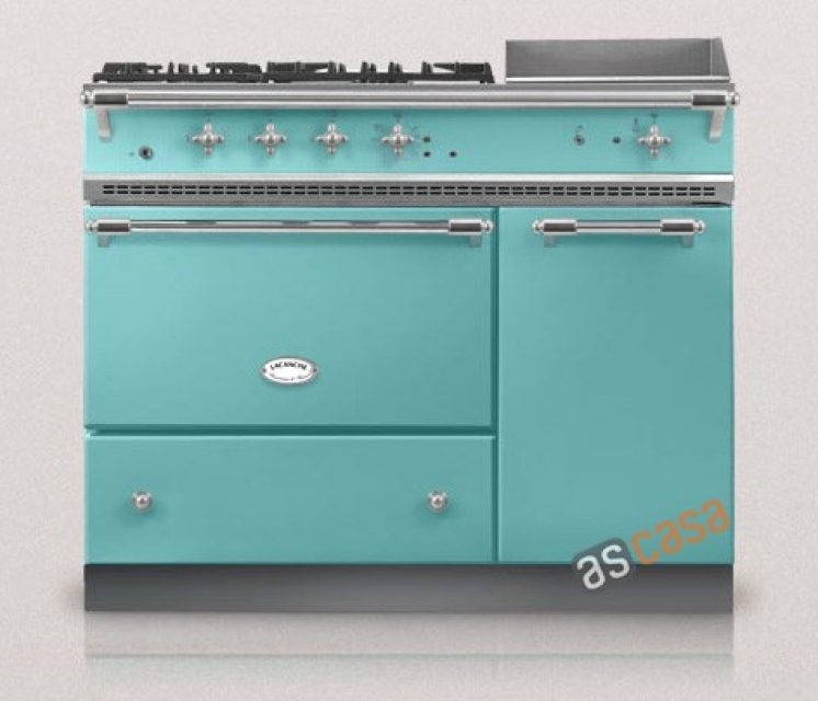 Lacanche Chambertin Classic, cooking station, 110.5 cm, color coral blue, with 5 year guarantee!