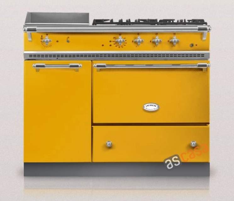 Lacanche Chassagne Classic, cooking station, 110.5 cm, color Provence Yellow, with 5 year guarantee!