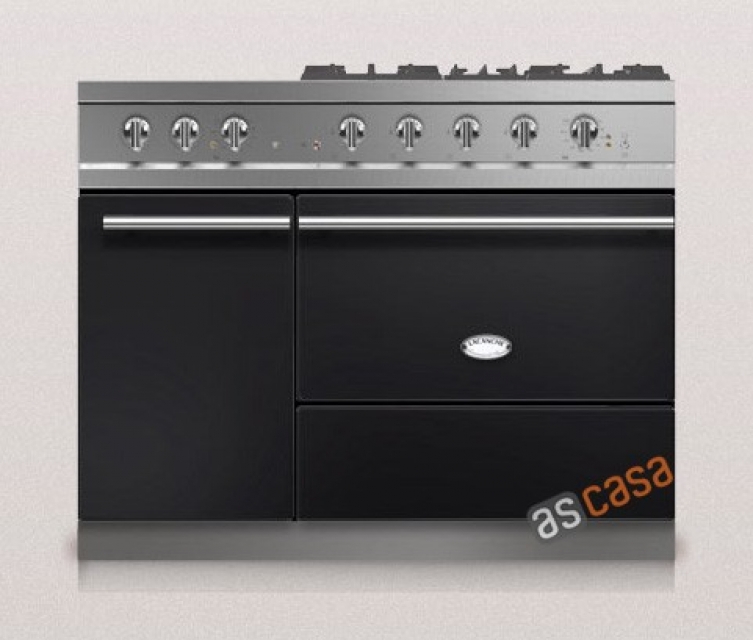 Lacanche Saulieu Modern, cooking station, 110.5 cm, color black, with 5 year guarantee!